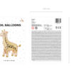Ballon girafe