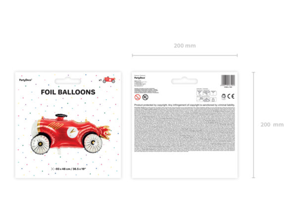 Ballon Voiture - 111x63 cm